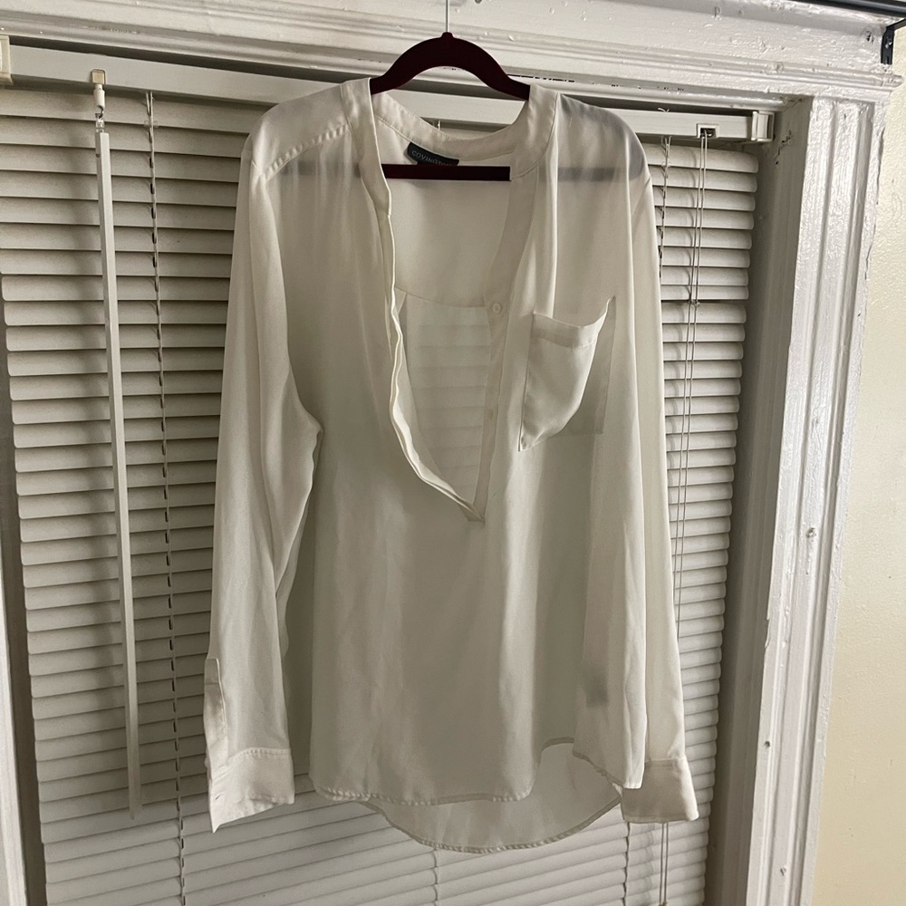 Covington white blouse